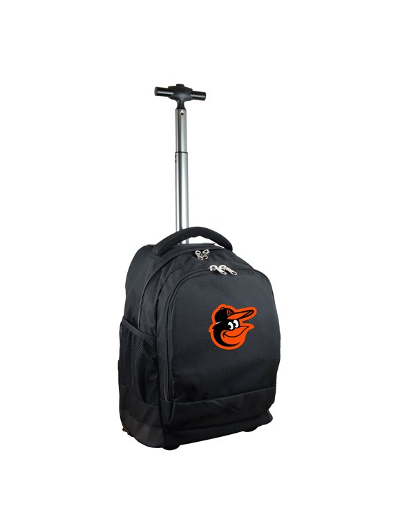 Black Baltimore Orioles 19'' Premium Wheeled Backpack