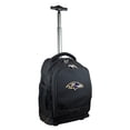 thumbnail image 1 of Black Baltimore Ravens 19'' Premium Wheeled Backpack, 1 of 7