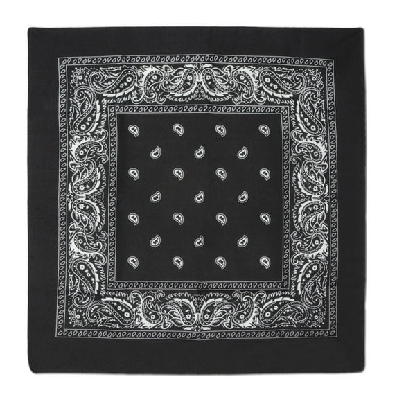 Black Bandana Party Accessory (1 count)