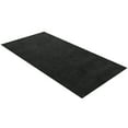 Black Barbecue Mat Non Woven Grill Floor Mat Outdoor Oil Proof