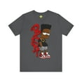 thumbnail image 1 of Black Bart Simpson TShirt - Red, Urban Streetwear, Vintage Cartoon Shirt, 1 of 2