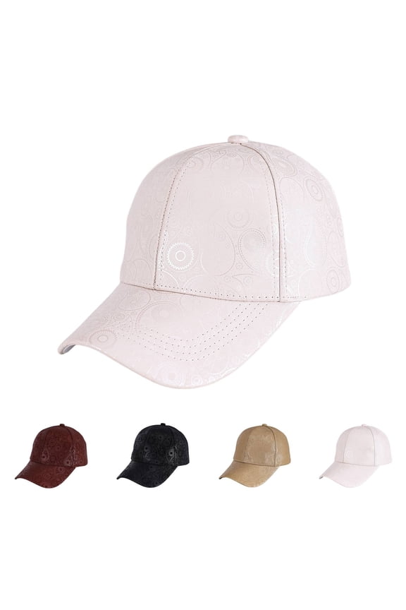 Black Baseball Cap blended fabric UPF 50 Unstructured Hat with Foldable Long Large Bill One Size