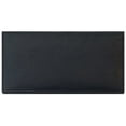 thumbnail image 1 of Black Basic Leather Checkbook Cover, 1 of 6