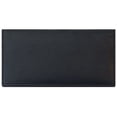 thumbnail image 1 of Black Basic Leather Checkbook Cover, 1 of 6