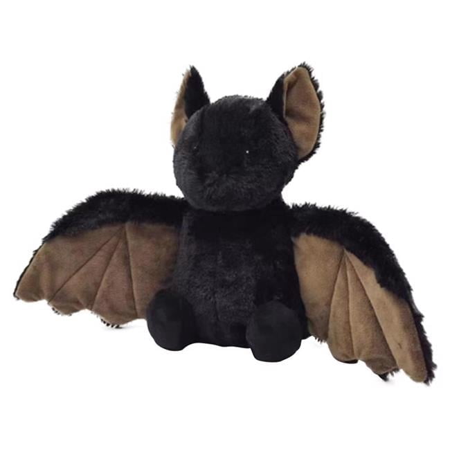 Black Bat Plush Stuffed Animal - Microwavable - Weighted - Scented with Lavender