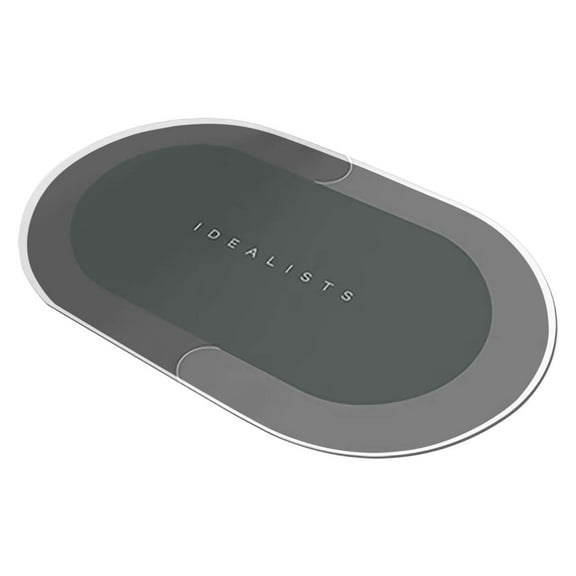 Black Bath Rug Mat Non Slip Backing Super Absorbent Washable Bathroom Floor Mat For Shower Tub Front Anti Slip Quick Drying Easy Clean Modern Home