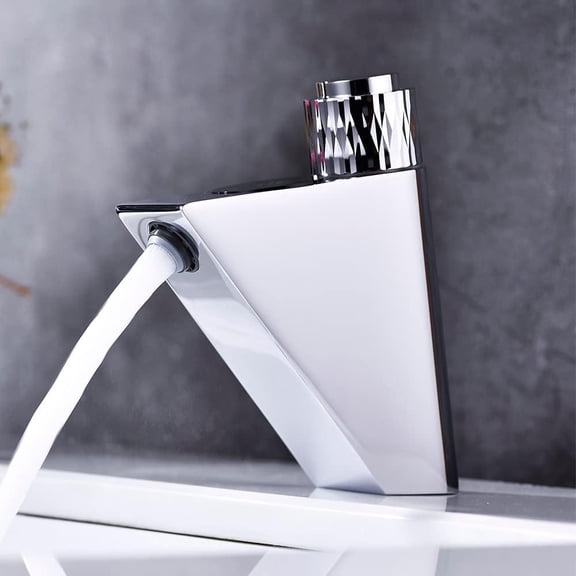 Black Bathroom LED Digital Basin Faucet Tap Water Power Basin Mixer Taps Brass Chrome Temperate Display Faucets Smart Mixer