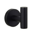 thumbnail image 1 of Black Bathroom Towel Hook, Coat Robe Clothes Hook for Bathroom Kitchen Garage Wall Mounted , 304 Stainless Steel Matte Black for Bath Kitchen Contemporary Hotel Style Wall Mounted, 1 of 9