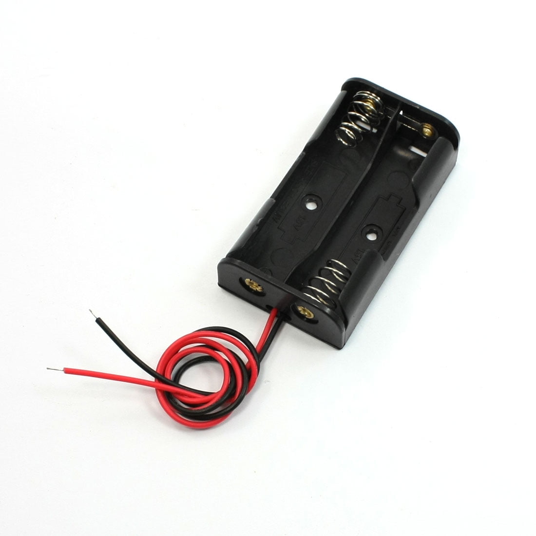 10x Plastic Battery Storage Case Holder For 3 X AA 4.5V With Wire Leads