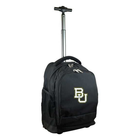 Black Baylor Bears 19'' Premium Wheeled Backpack