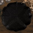 thumbnail image 1 of Black Beaded Placemats Set of 2 for Dining Coffee Table Scratch Heat Stain Resistant Charger Kitchen Decor Durable Tablemats - Fall Autumn Thanksgiving Holiday - 13.75 Inches, 1 of 7