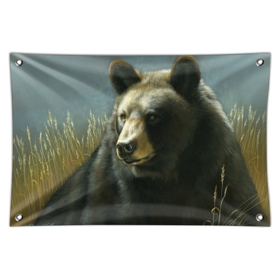 Black Bear Big Game Hunting Home Business Office Sign