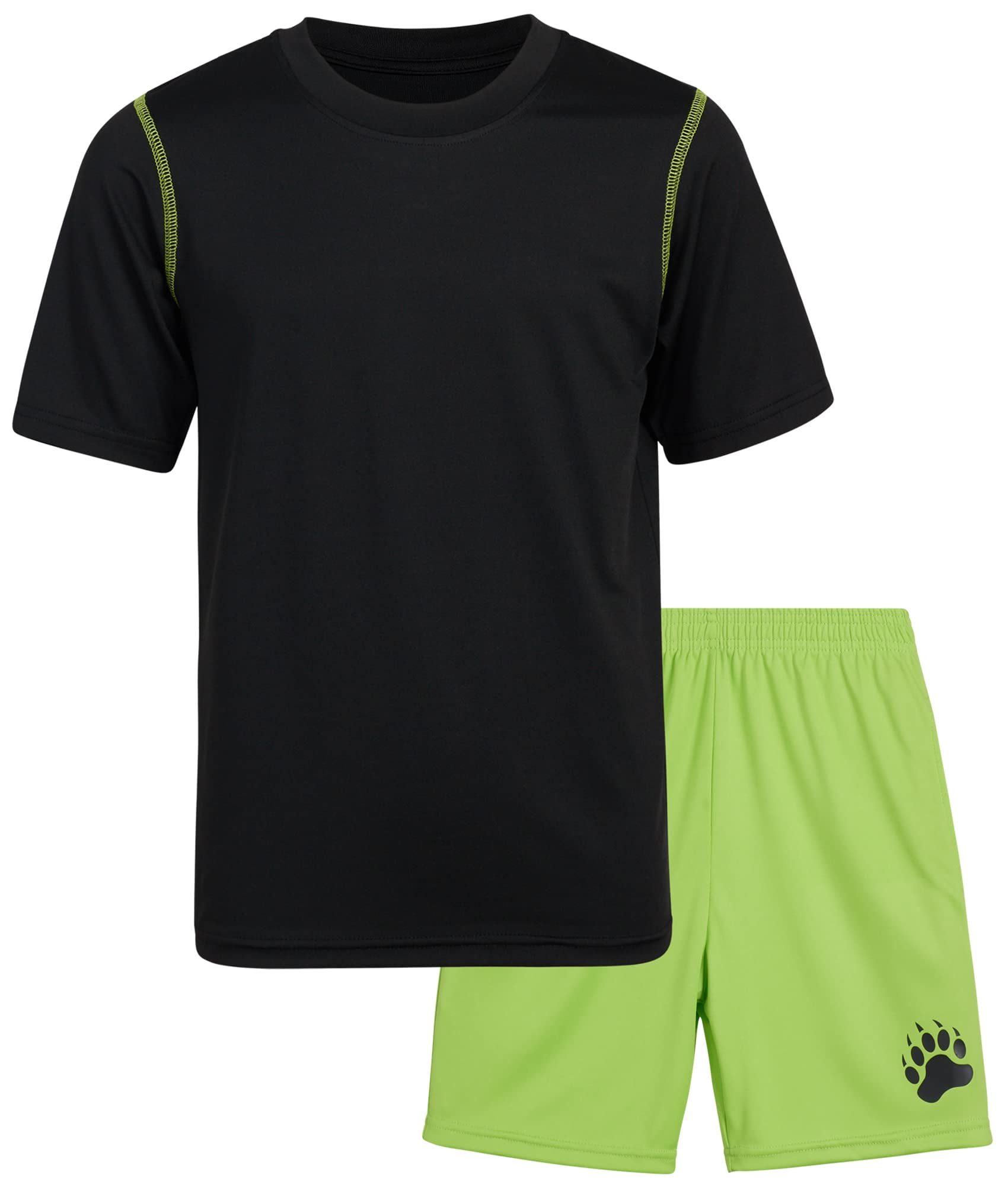 Black Bear Active Boys Short Sets 2 Piece Short Sleeve T Shirt and Black Bear Active Boys Short Sets 2 Piece Short Sleeve T Shirt and