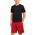 thumbnail image 1 of Black Bear Active Boys Short Sets - 2 Piece Short Sleeve T-Shirt and Shorts Boys Athletic Set (8-18), 1 of 5
