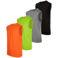 thumbnail image 1 of Black Bear Boys' Athletic Tank Tops - 4 Pack Dry Fit Performance Muscle Shirts for Boys (Sizes:4-18), 1 of 6