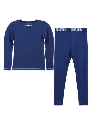 Thermal Underwear Set For Boys Long Johns Fleece Lined Kids Base