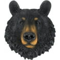 Black Bear Face Mini Bust Wall Hanging