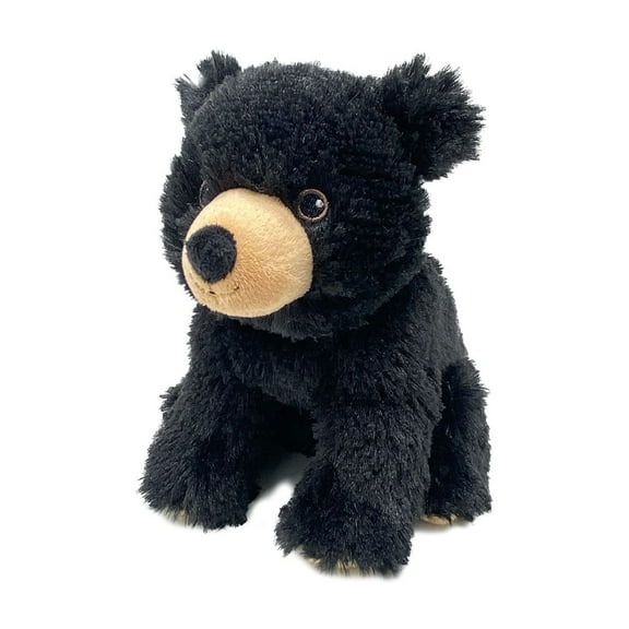 Black Bear Junior - Warmies Cozy Plush Heatable Lavender Scented Stuffed Animal