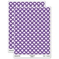 thumbnail image 1 of Black Bear 200+ Round Stickers - Purple - Gloss Finish - 0.50" Size, 1 of 3