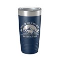thumbnail image 1 of Black Bear Tumbler Great Smoky Mountains National Park Travel Mug Insulated Laser Engraved Coffee Cup GSMNP Gift 20 oz Navy Blue, 1 of 1