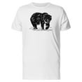 thumbnail image 1 of Black Bear With White Eyes Tee Men's -Image by Shutterstock, 1 of 2