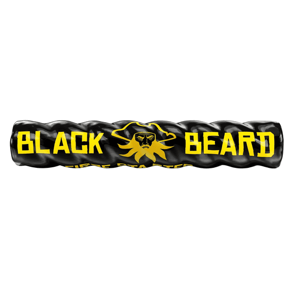 Black Beard Fire Starter 100% Weatherproof 4.5 Hour Burn Time Infinite Shelf Life Made in USA Rope