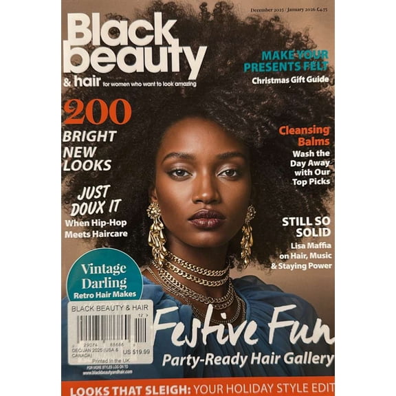 Black Beauty & Hair Magazine December January 2026