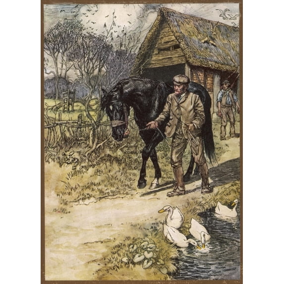 Black Beautykemp-Welch Poster Print By Mary Evans Picture Library (24 X 36)