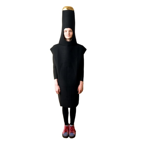Black Beer Bottle Adult Costume