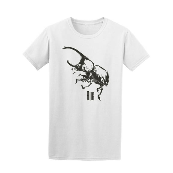 Black Beetle Bug  T-Shirt Men -Image by Shutterstock, Male x-Large