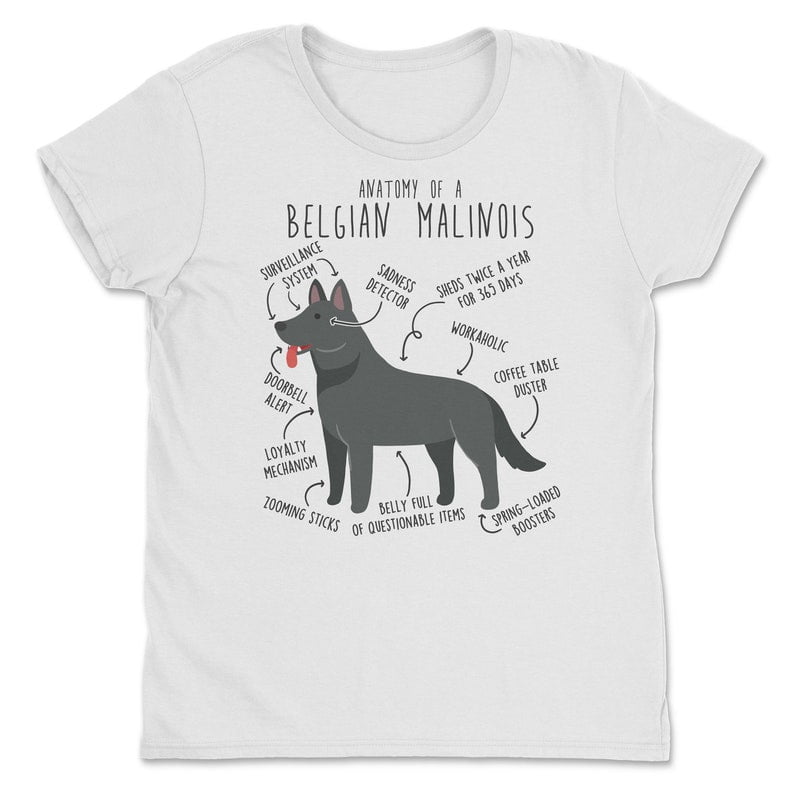 BLuVLy Dog Mom/Dad T-Shirt - Newfoundland Mountain Paw Design - 100% Cotton Unisex Tee - Great Gift For Pet Lovers