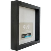 Black Belmont Shadow Box by Studio Decor