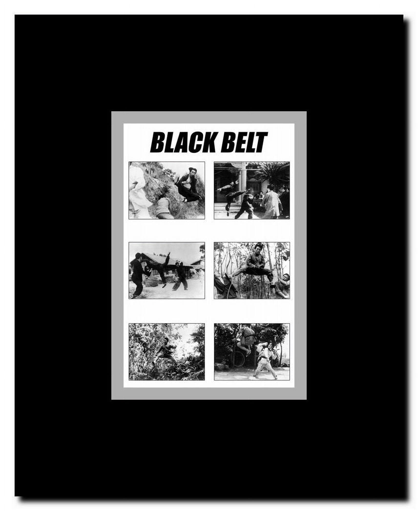 Black Belt Framed Movie Poster