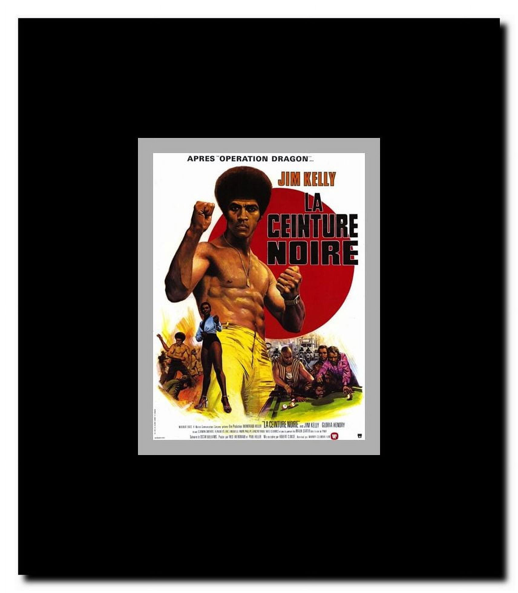 Black Belt Jones Framed Movie Poster