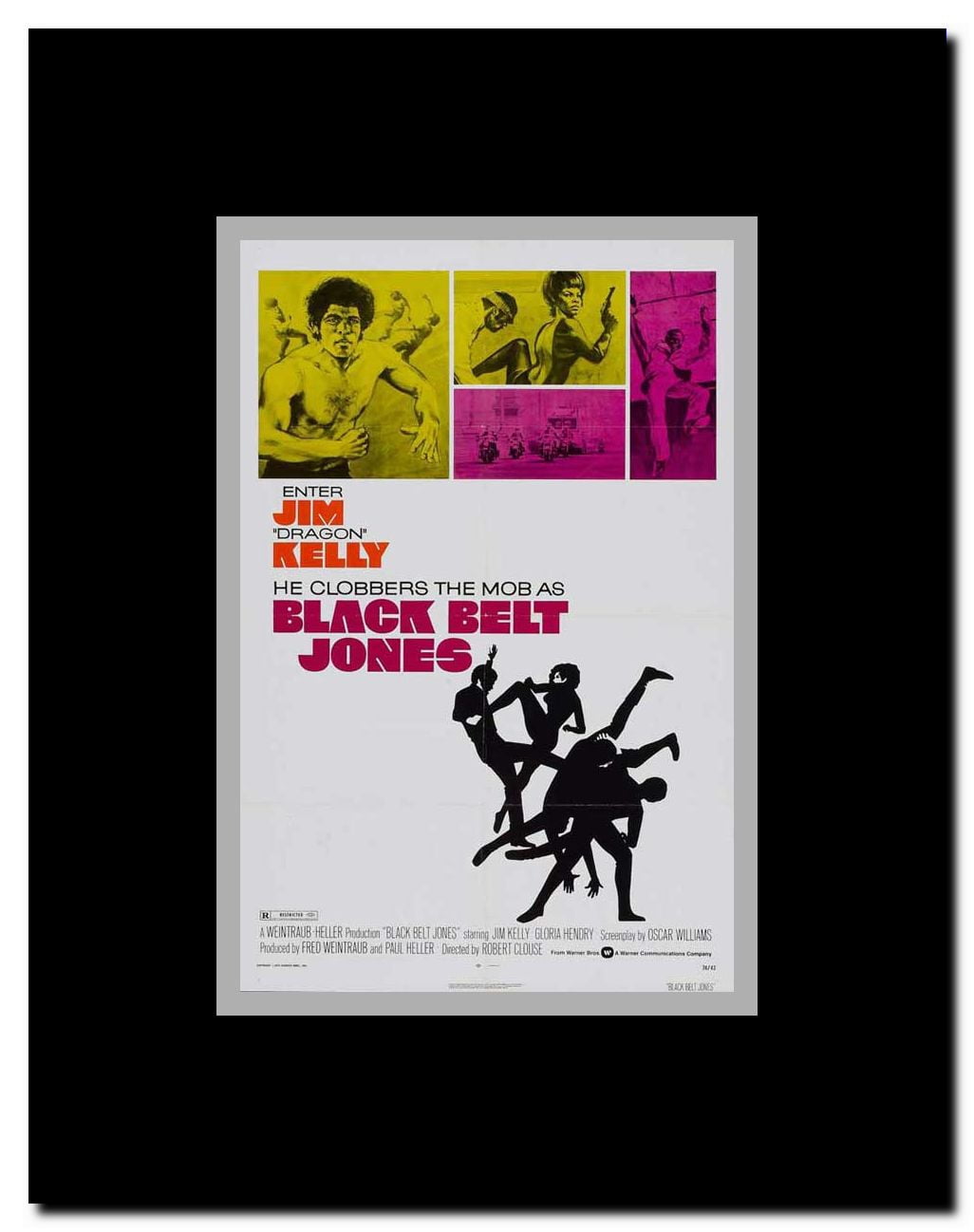 Black Belt Jones Framed Movie Poster