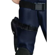 FunWorld Costumes Adults SWAT Web Belt with Holster Thigh Strap Police Costume Accessory