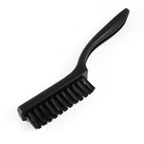 Black Bended Grip Nylon Bristle Dust Dirt Remover PCB Antistatic Brush