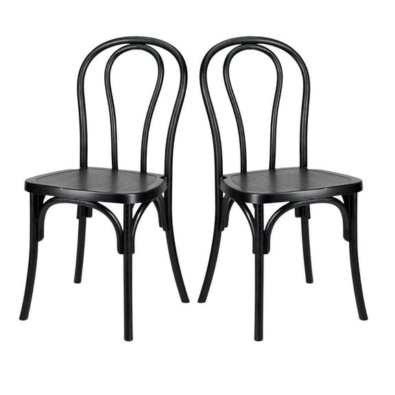 Bentwood Resin Black Standard Seat
