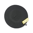 thumbnail image 1 of Black Beret w Beading - Vintage Inspired Classic Style - Wool Blend, 1 of 3