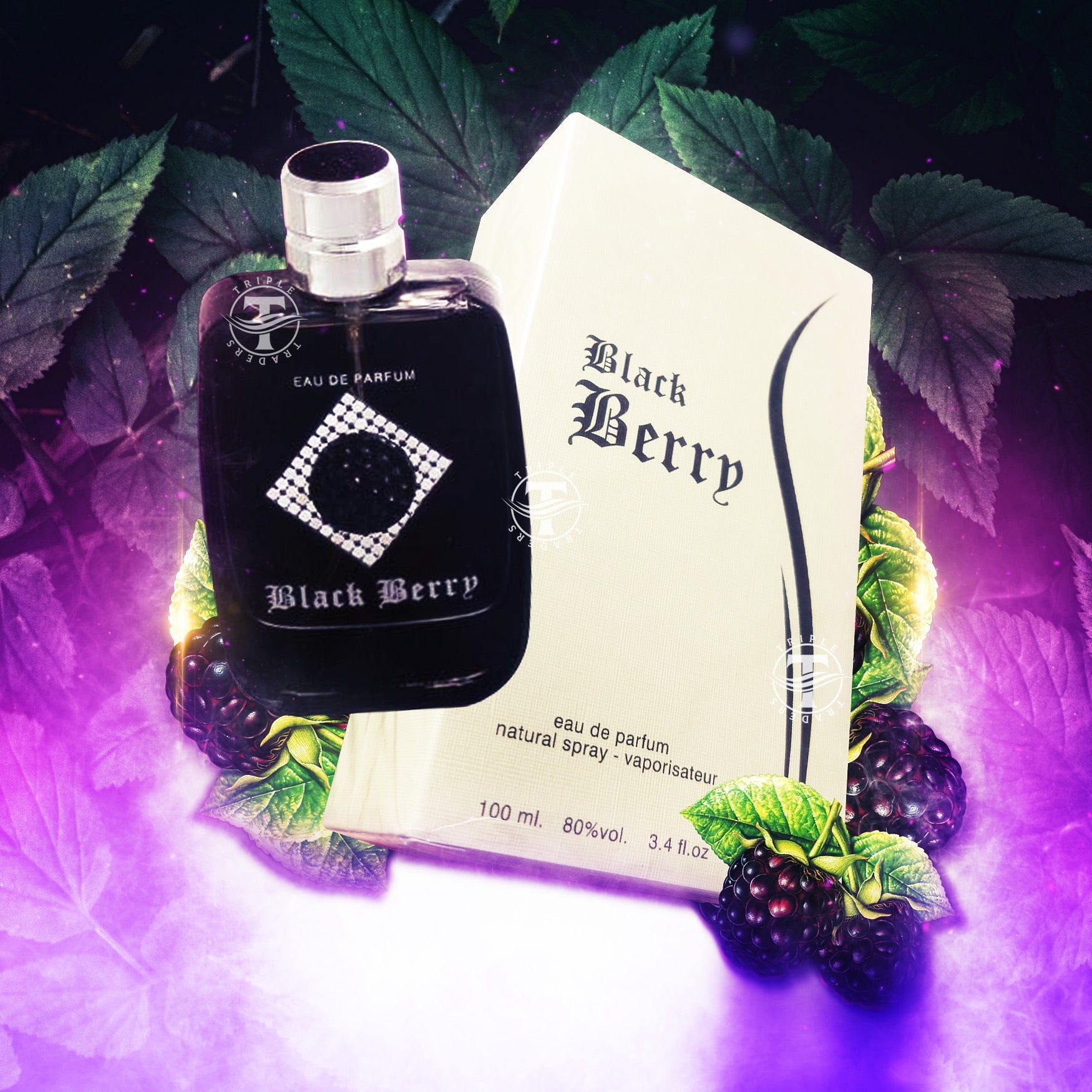 MONOTHEME Black Berry Eau De Toilette 100 Ml Spray – Fruchtig-herber Duft