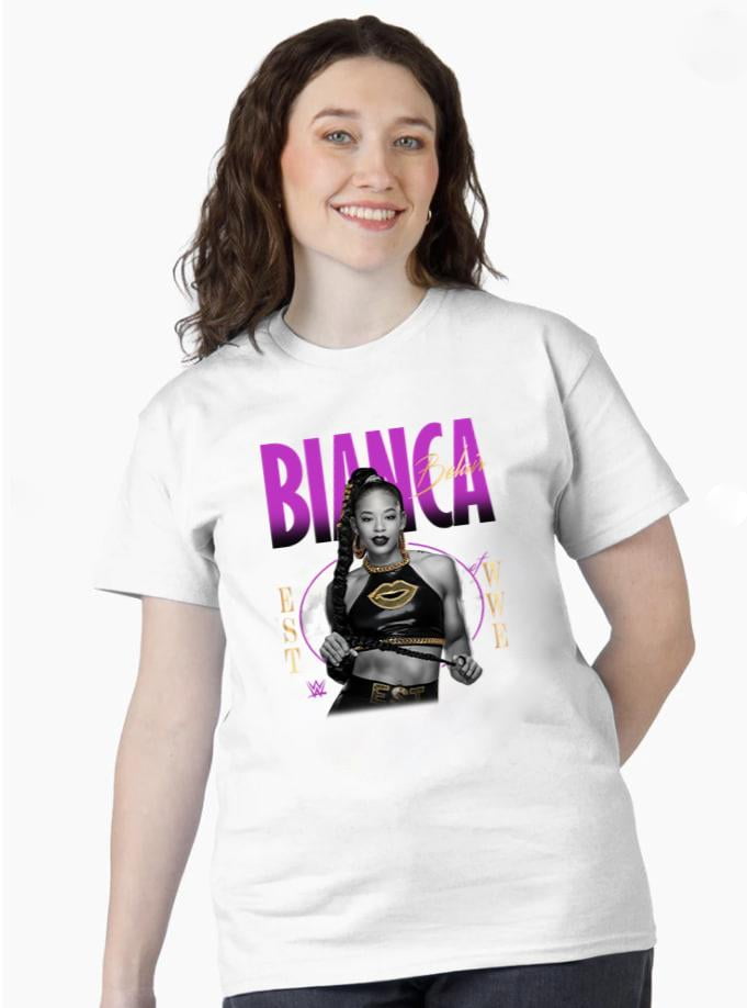Black Bianca Belair EST of WWE Star Comfort Color T-Shirt Wrestling ...