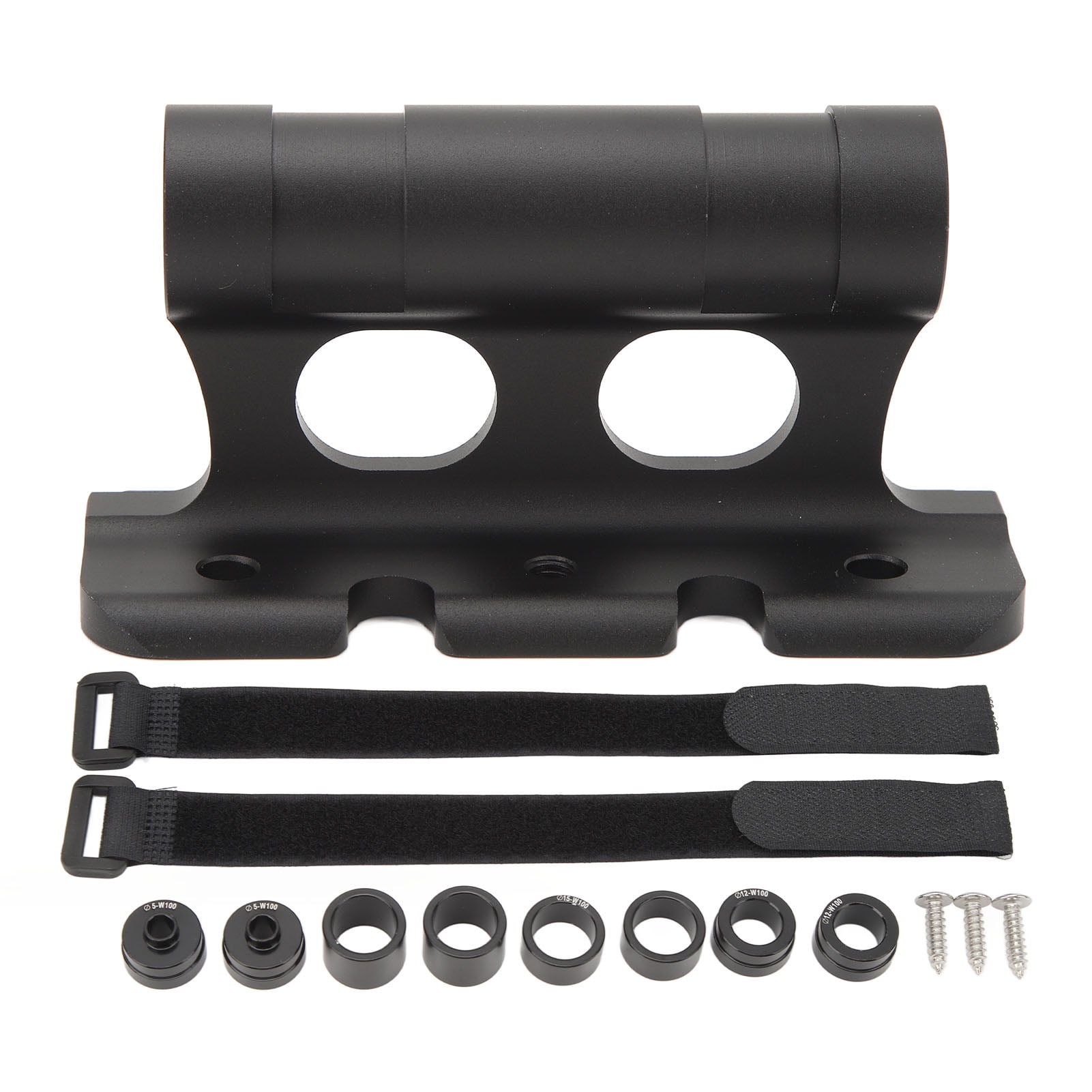 Black Bicycle Fork Mount Quick Release Through Axle Carriers Front Fork