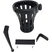 Black Big Ass  Drink Holder with 14-up Passenger Mount