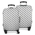 thumbnail image 1 of Black Bigfoot Pattern Luggage Cover Fashion Suitcase Cover Baggage Covers Fit 25-28 Inch Luggage (Go Travel), 1 of 5