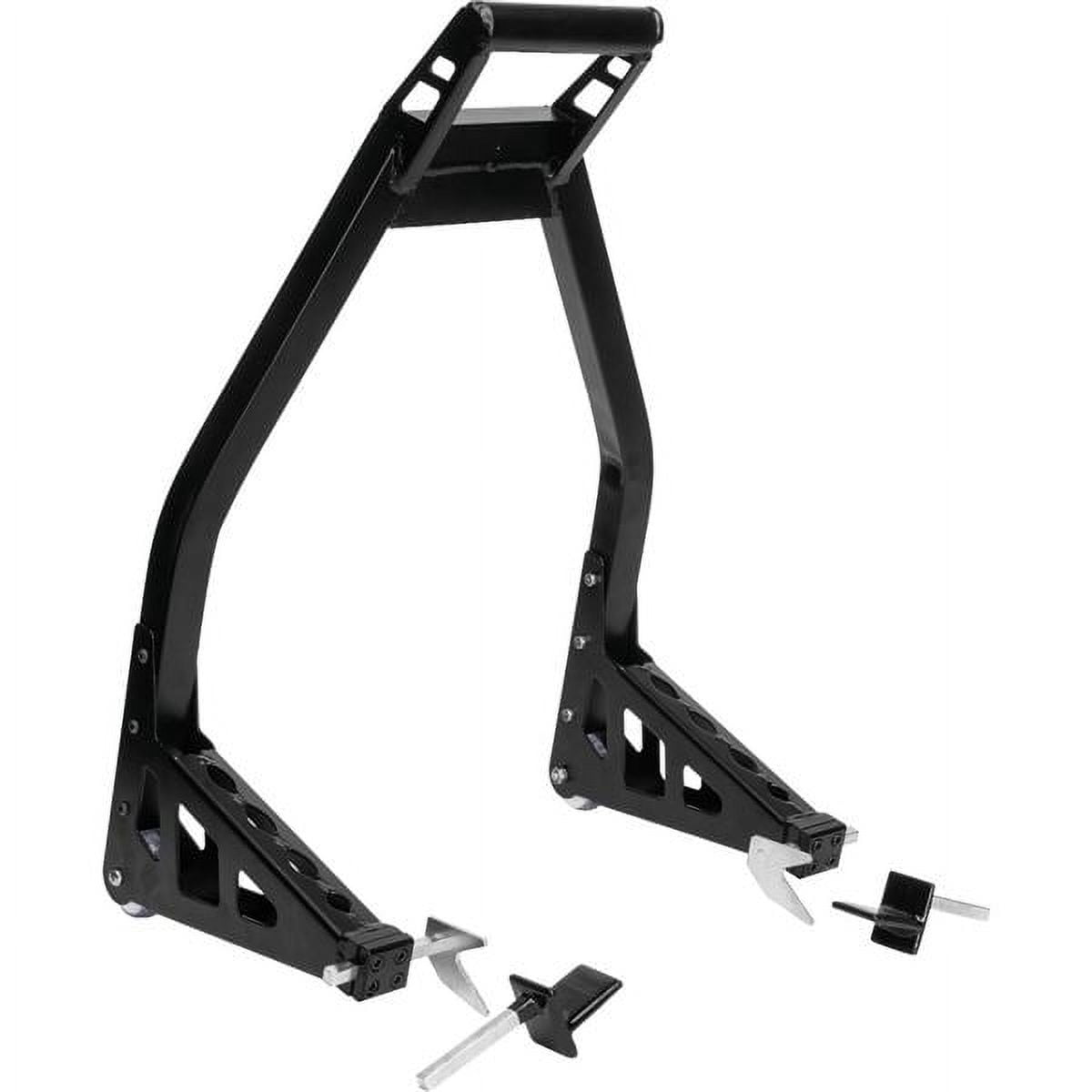 Alpha Racing Rear Stand Black Bikemaster Universal Rear Aluminum Stand - Walmart.com