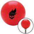 thumbnail image 1 of Black Bio Skull Red Shift Knob with M16 x 1.5 Insert Shifter Auto Manual Custom, 1 of 1