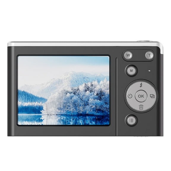 Black Black Ccd 1080P Hd Macro Digital Camera 2.8 Inch Screen 16X Auto Focus Recording Selfie Beauty Filter 2026 Model