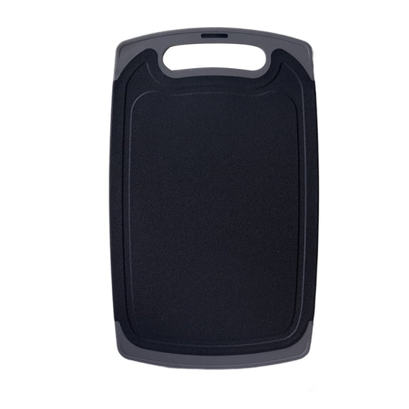 Black Black Double Sided Wheat Straw Cutting Board For Kitchen Dishwasher Safe With Non Slip Handle And Grinding Area