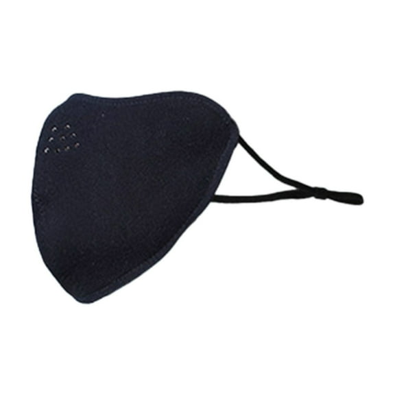 Black Black Fleece Ski Mask For Cold Weather Windproof Face Cover With Round Hole Design For Easy Breathing