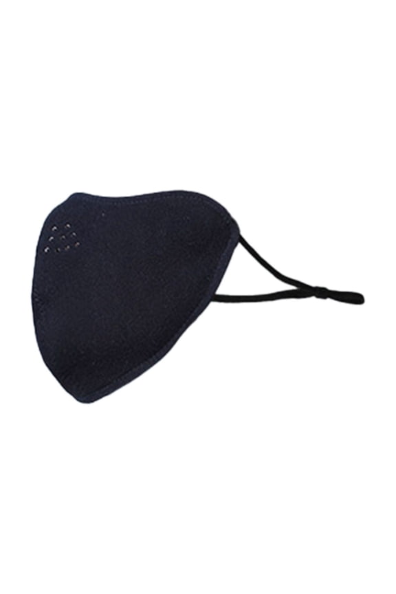 Black Black Fleece Ski Mask For Cold Weather Windproof Face Cover With Round Hole Design For Easy Breathing